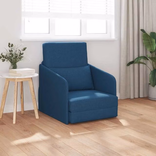 Divano letto Blu 65 x 80 x 83 cm Tessuto 4106644