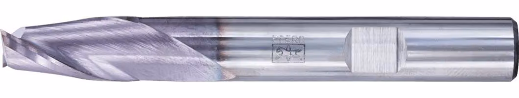 PFERD TOOLS Fresa angolare in metallo duro integrale lunga 2 taglienti affilata codolo TiAlN HB Universal Line