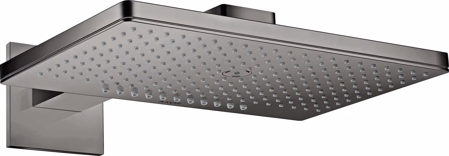 hansgrohe AXOR ShowerSolutions pomme de douche 460/300 2 jets, bras de douche, rosette carrée, 35280330, 35280330
