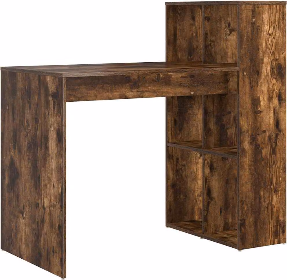 Scrivania Rovere fumé 108 x 55 x 103.5 cm Legno multistrato