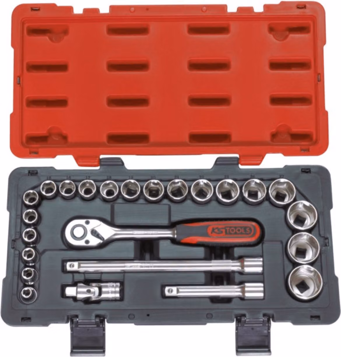 Set di chiavi a bussola e accessori KS TOOLS Ultimate - 24 pezzi - 922.0623