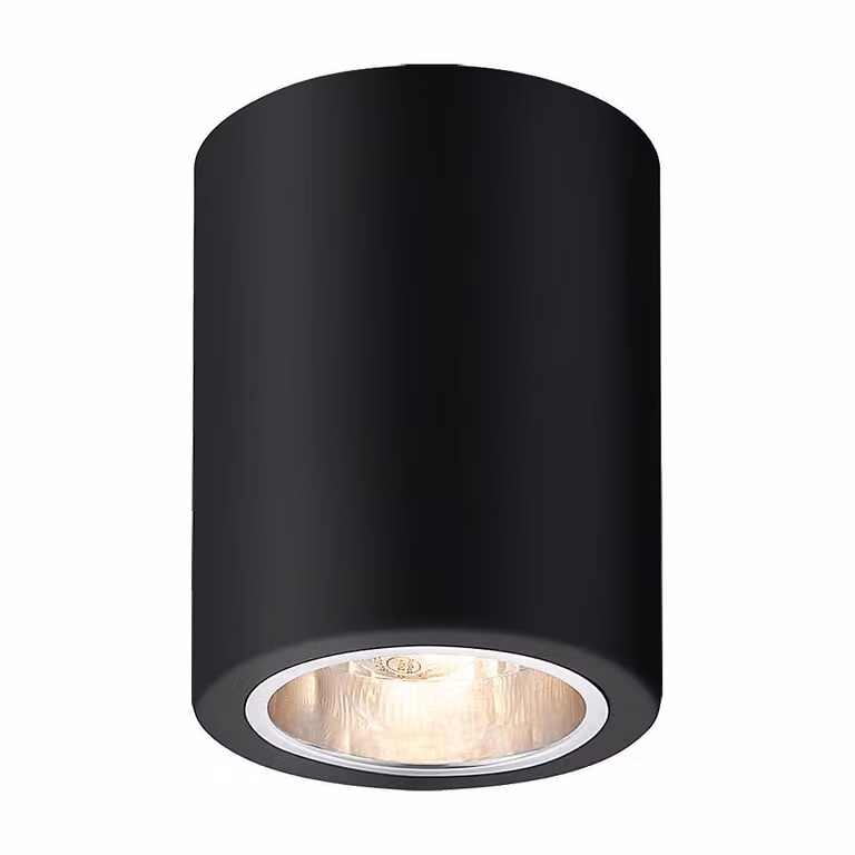 Spot da soffitto a superficie nero opaco E27 1x25W Kobald 2055 Rabalux
