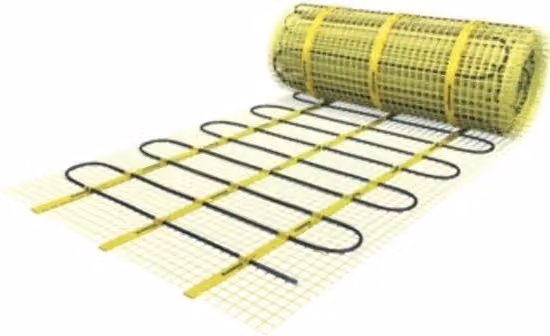 Matrice elettrica per riscaldamento del pavimento Magnum da 12 m2, 1500W, colore giallo