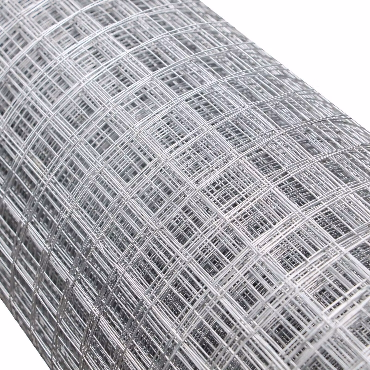 Recinzione in rete metallica Wiltec 1 m x 25 m, spessore del filo 0,75 mm, dimensione della maglia 16x16 mm, filo per voliere a 4 angoli in acciaio zincato, rete metallica, filo per uccelli