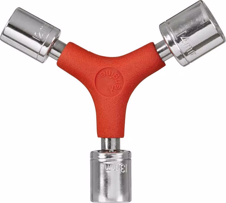 Wicked Hardware 4 Wheelers Y Multitool Rosso, Argento Rosso, Argento Taglia unica