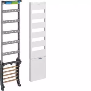 Pannello di distribuzione, universale Z, altezza 1050mm, 5 file, w. SaS 5-pin, 12x10mm