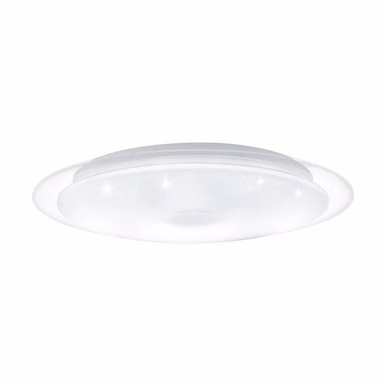 Eglo 75534 IGROKA LED parete/soffitto 18,8W Ø400mm bianco cromo bianco caldo