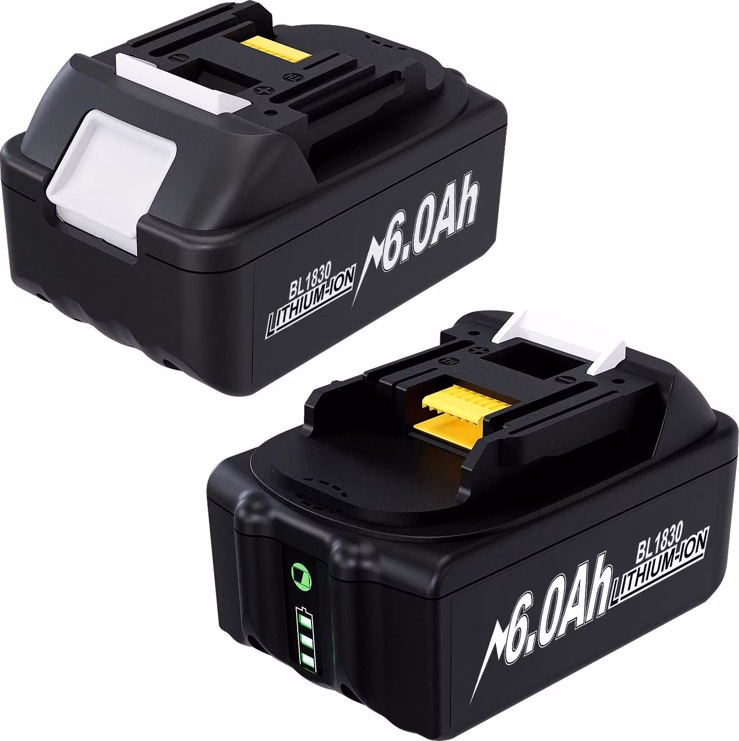 Idropulitrice, funzionamento a batteria, ugello regolabile, 2 batterie, 2 batterie