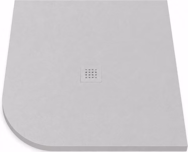 Piatto doccia semicircolare ROUND 90x90 cm Nuvola griglia Nuvola