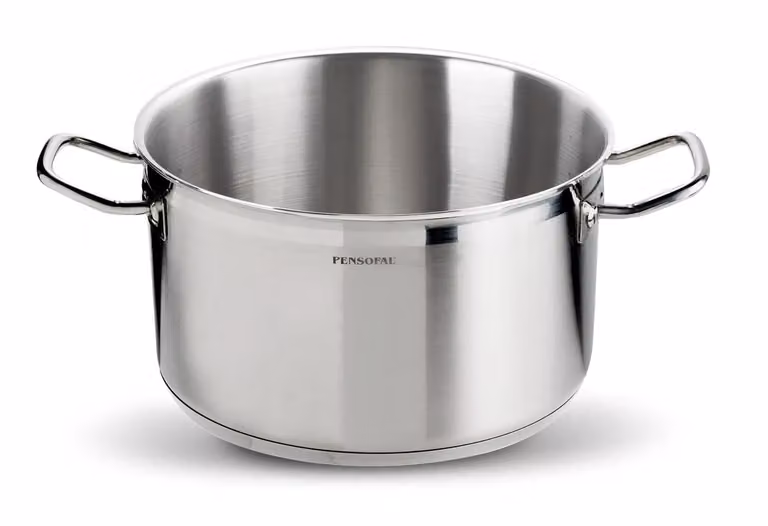 Casseruola in acciaio inox per induzione con 2 maniglie linea Gastrochef, diam. 24 cm