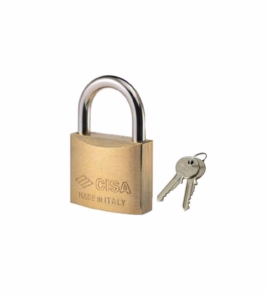 Lucchetto Ottone Mm 50 Kc Chiave Uguale 22010 Cisa