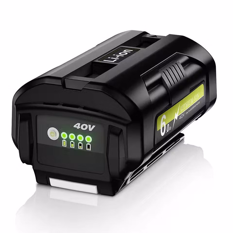 Batteria al litio da 40 V, capacità 6000 mAh, 1 batteria