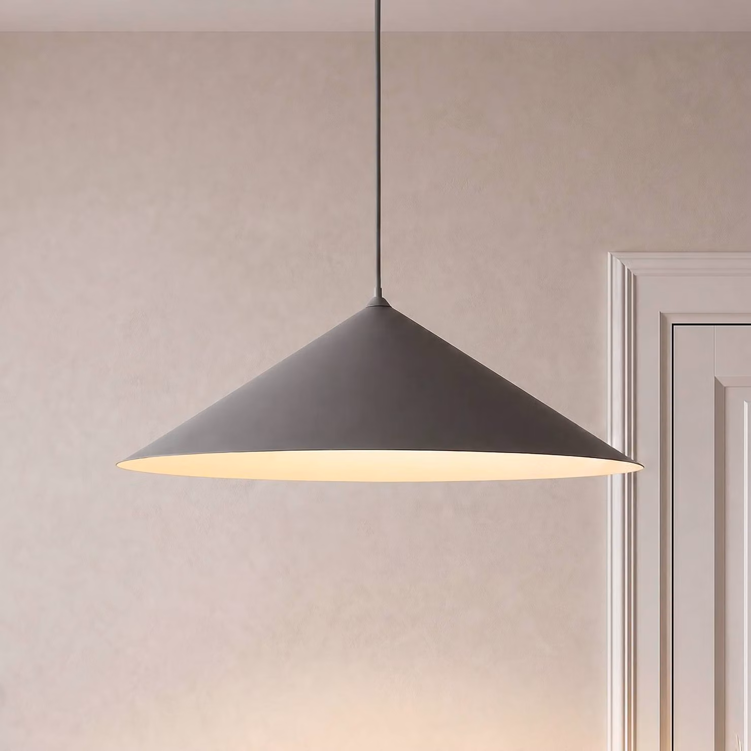 Lampada a sospensione Lume XL TK Lighting, dimmerabile, Marrone / Ruggine, Soggiorno / Sala da pranzo, Metallo, Moderno, Lampada a sospensione