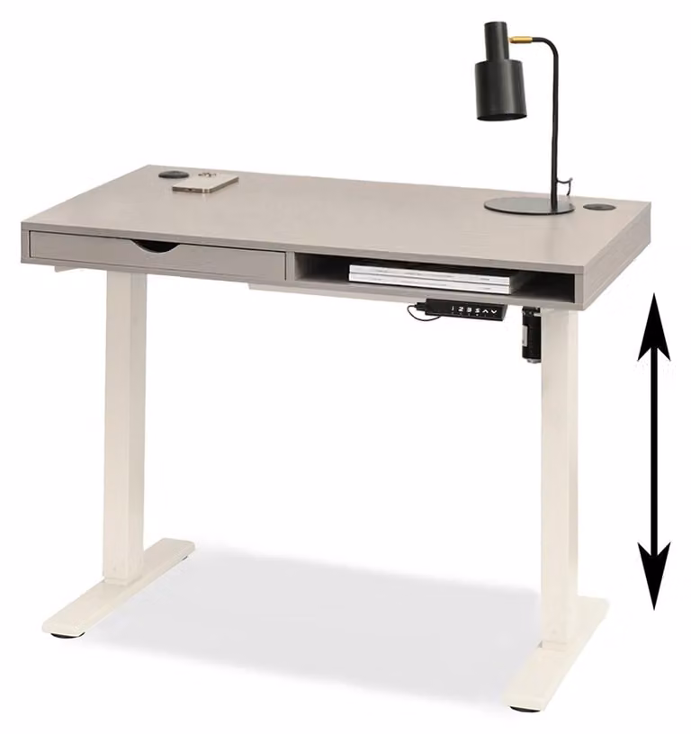 Scrivania da lavoro 100 HESOL - beige / crema