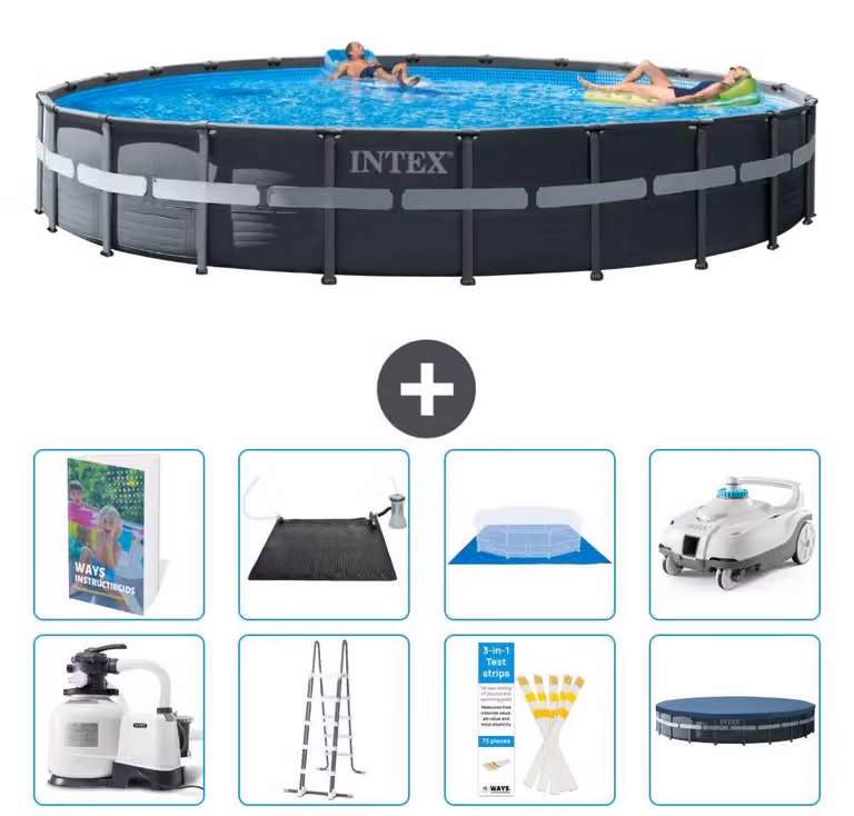 Ultra XTR Pool Rund - 732x132 cm - Set da 7 pezzi, modello S600