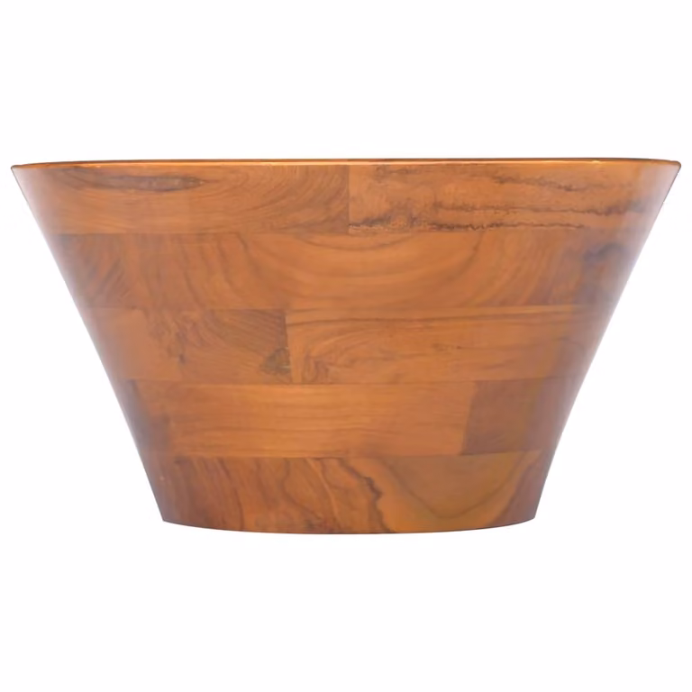 Lavabo in Legno Massello di Teak 40x20 cm