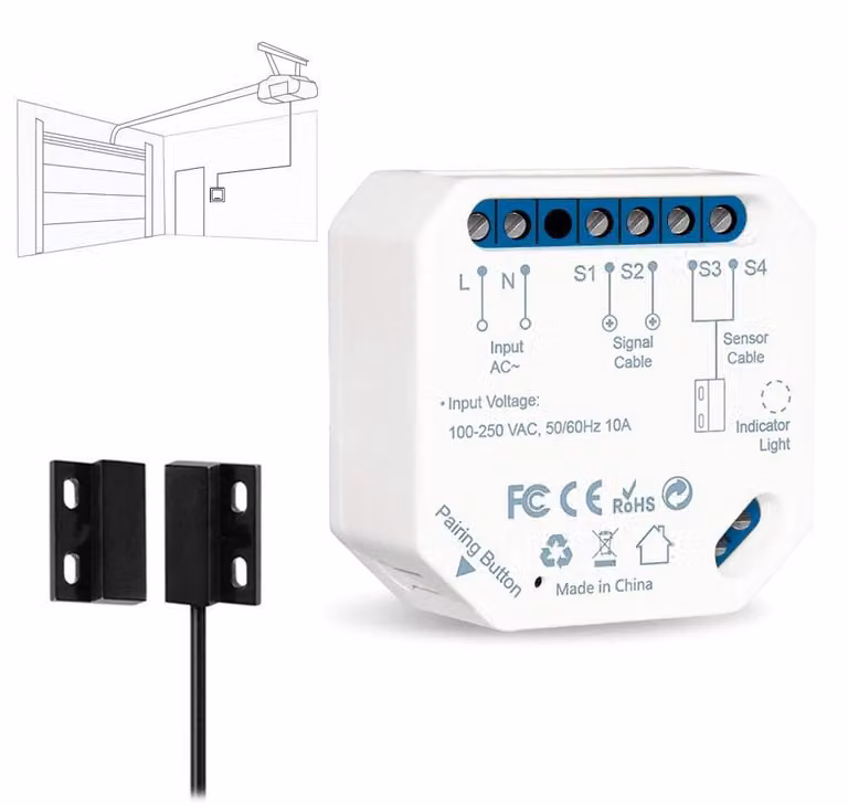 Garagedeuropener: Interruttore intelligente Wi-Fi - 110 Volt, 5 Ampere