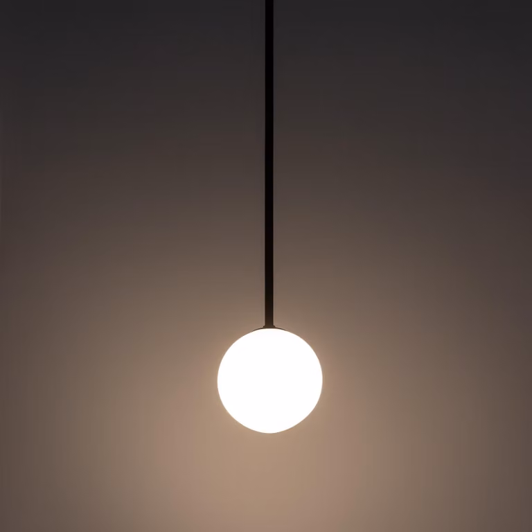 Lampada a sospensione KIER bianco e nero 1xG9x12W in vetro, dimensioni: 140x16x16 cm, IP20, Nowodvorski Lighting