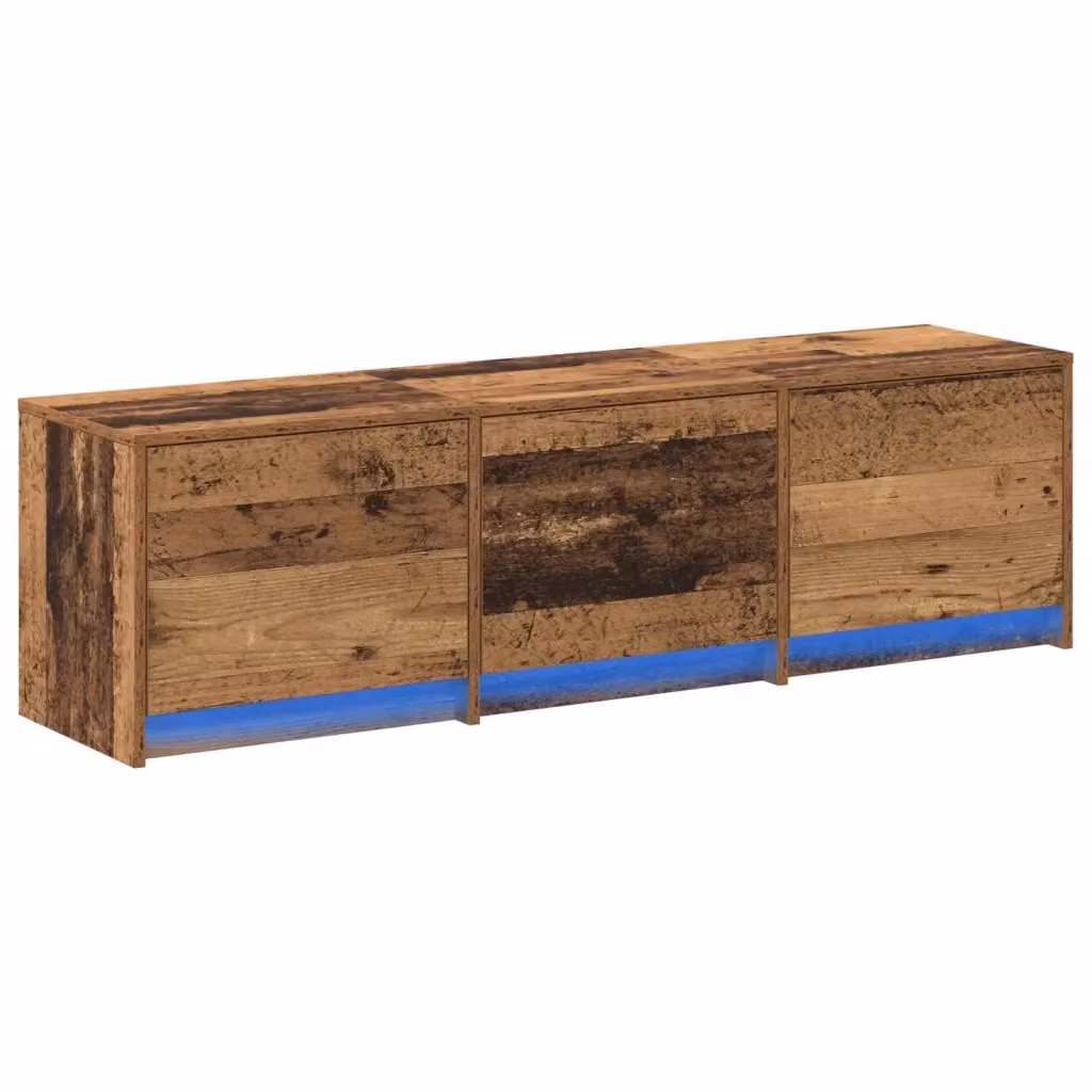 Mobile TV-Credenza moderno DESIGN IN in legno multistrato color marrone L/P/H: 140 x 34 x 40 cm – 2
