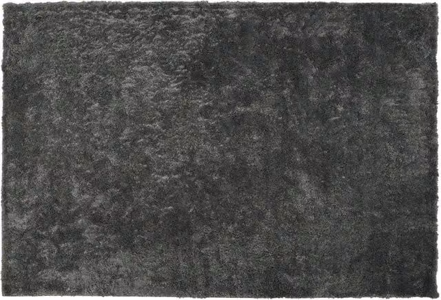 Tappeto Shaggy BELIANI in misto cotone e poliestere, modello moderno a pelo denso, grigio e verde, L: 200 cm x P: 300 cm – 1