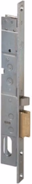 Serratura elettrica CISA 14021 sinistra senza cilindro in ottone color argento