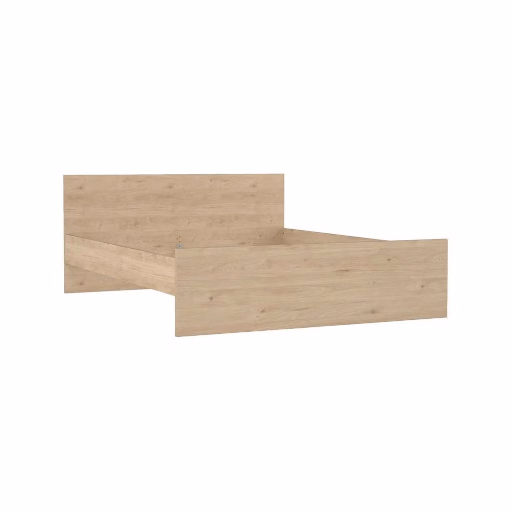 Letto matrimoniale Kaitak DMORA in legno Rovere, struttura sommier moderna L: 166 cm, P: 206,6 cm, H: 80 cm – 2