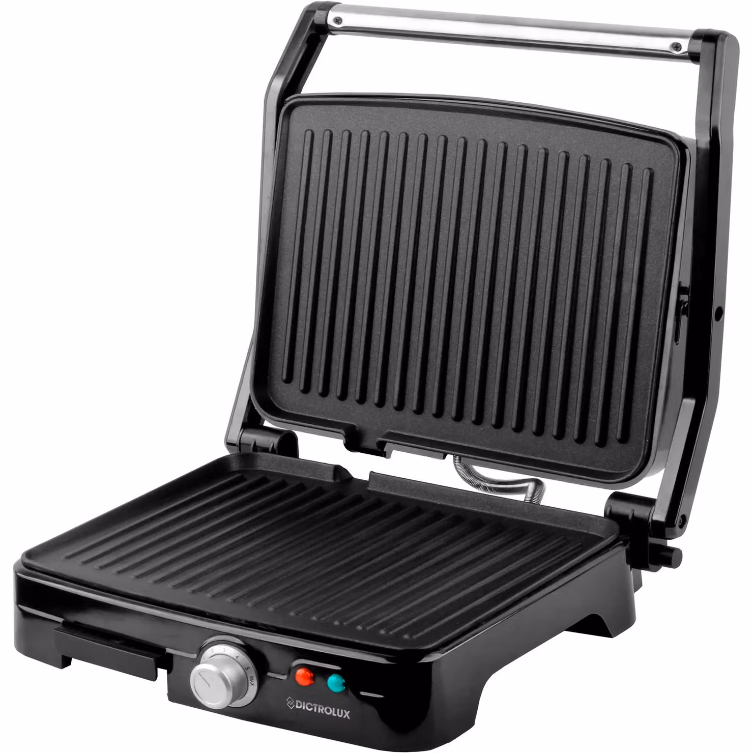 Bistecchiera Elettrica Dictrolux Roast Meat da 2000 Watt in Alluminio, Colore Nero – 1