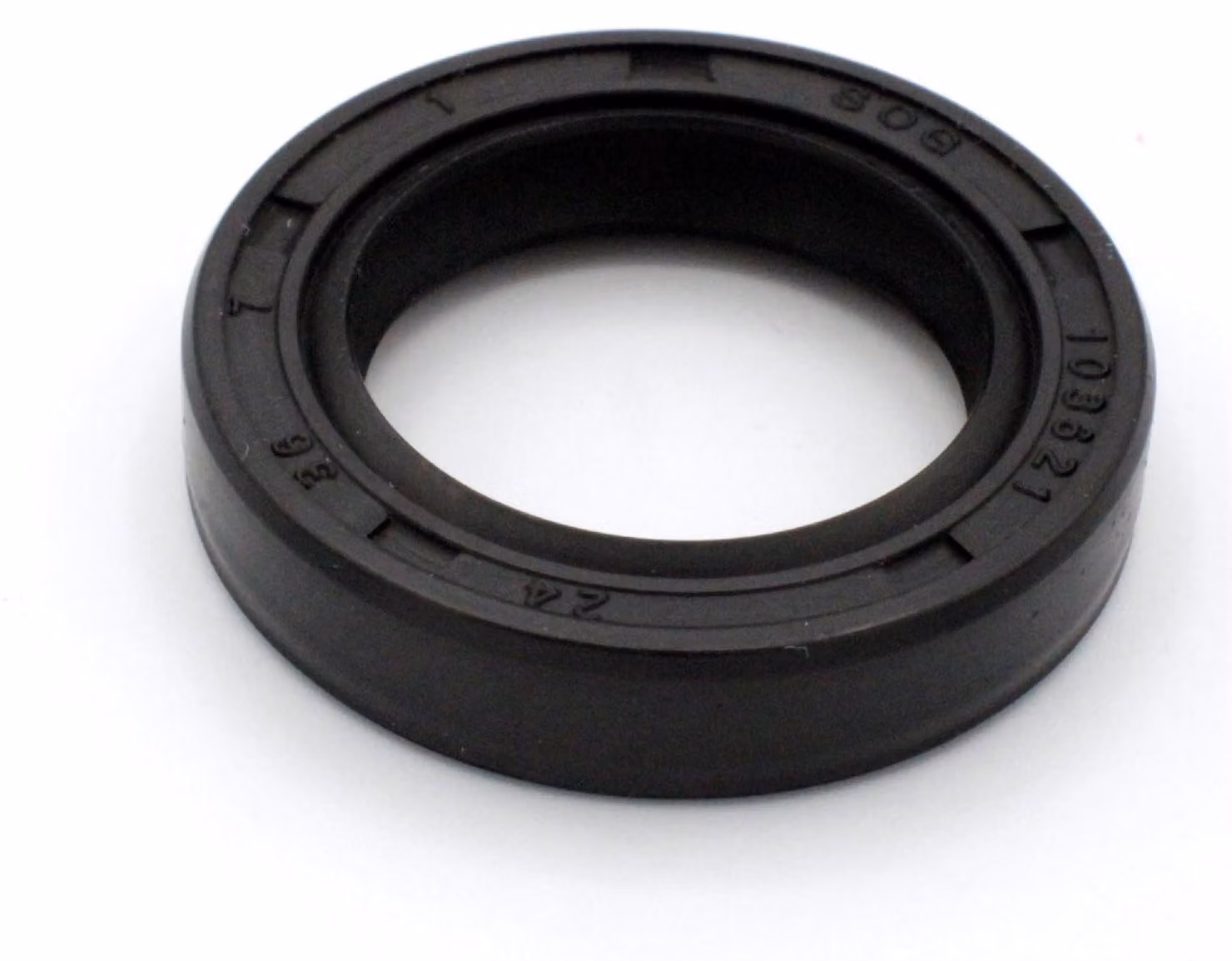 Guarnizione radiale per albero, 24x36x7 mm, in NBR70, conforme alla norma DIN 3760