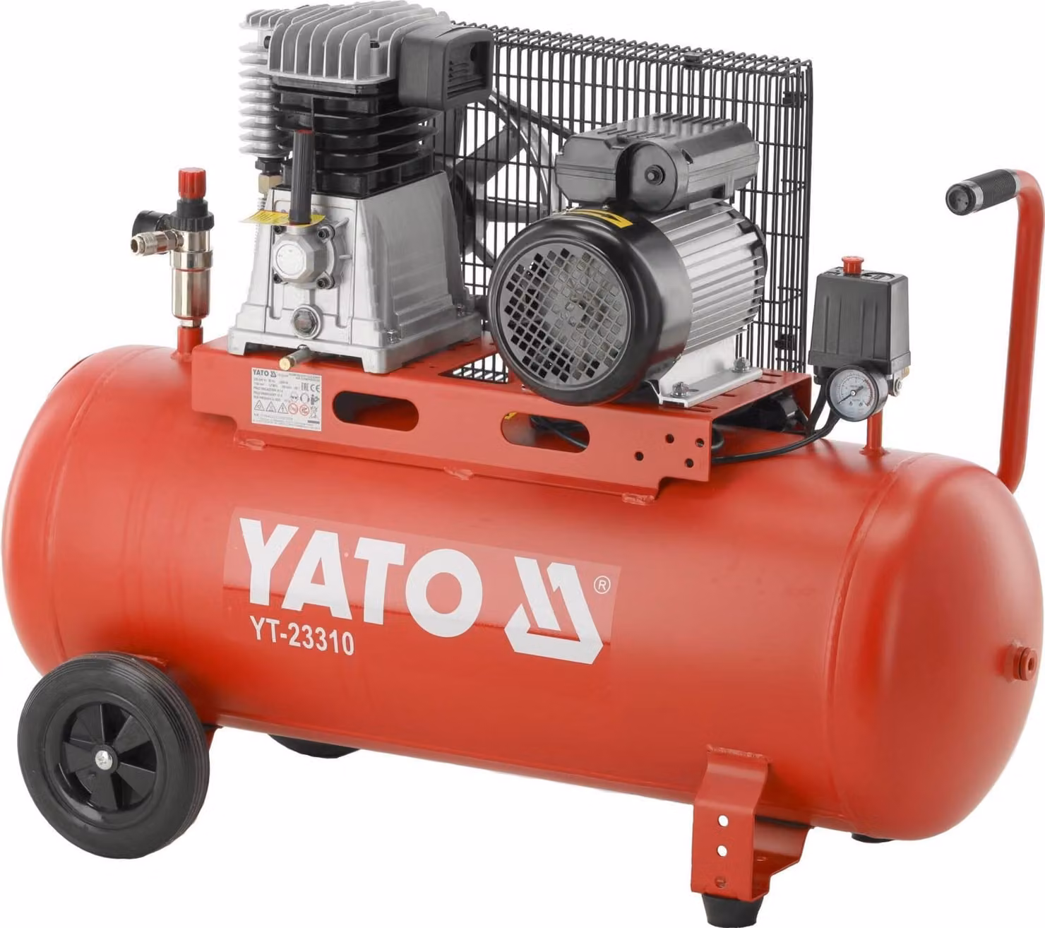 Compressore a olio da 100 l, 2200 W, 10 bar