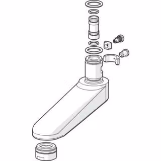 Hansa Medica - Set di beccucci, 96 mm 59910419