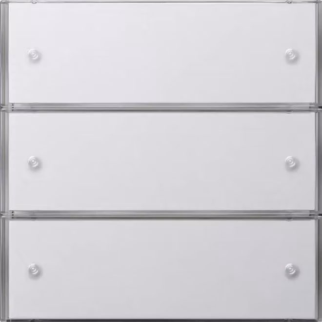 Sensore a pulsante GIRA KNX da incasso rws glz 3f
