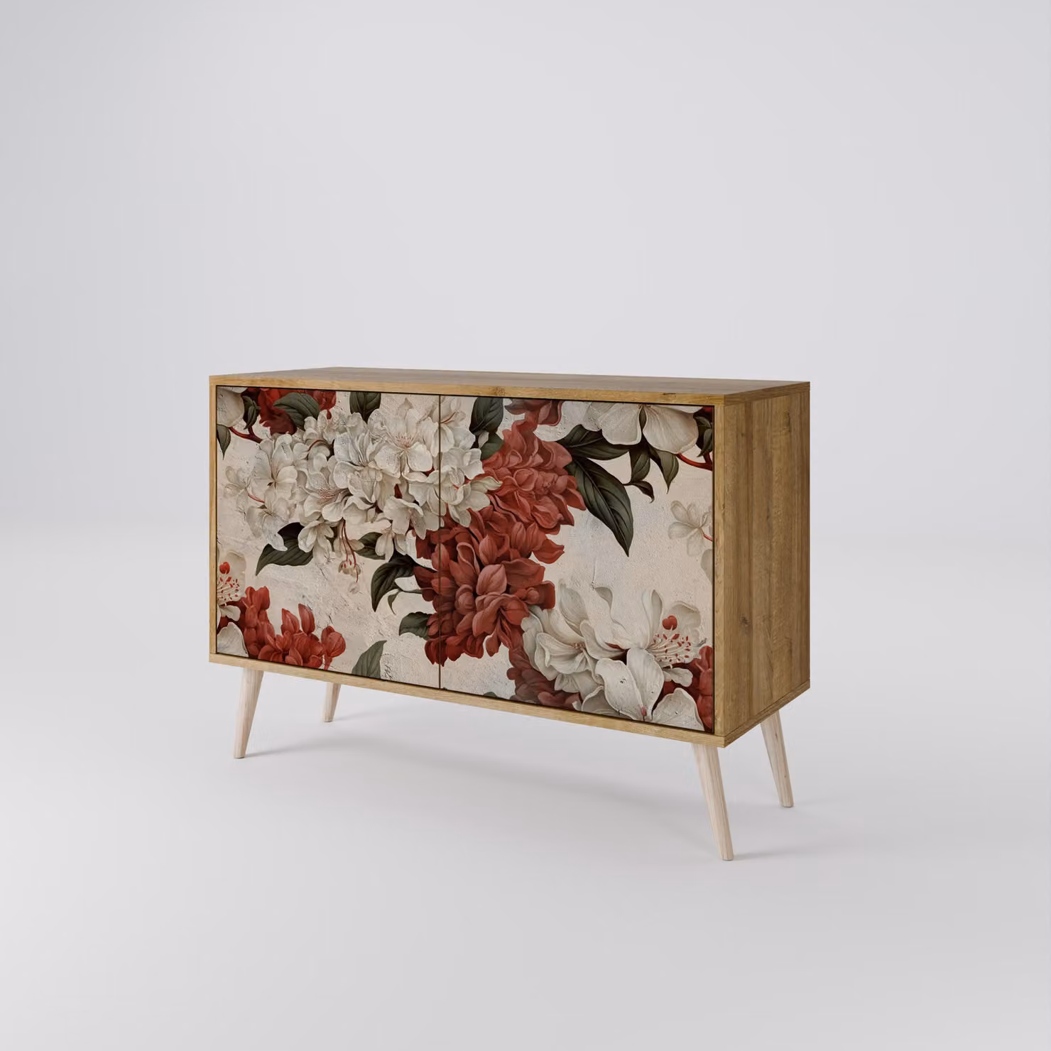 Cassettiera Spacerebels a 2 ante - credenza cassettiera - credenza alta - mobile guardaroba - soggiorno camera da letto - 57,5×111×42 (HxLxP)