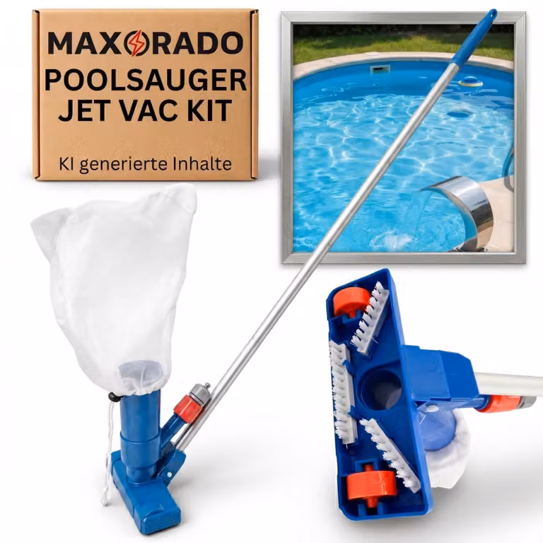 Aspirapolvere per piscine, aspirapolvere per pavimenti senza alimentazione, accessori per la pulizia