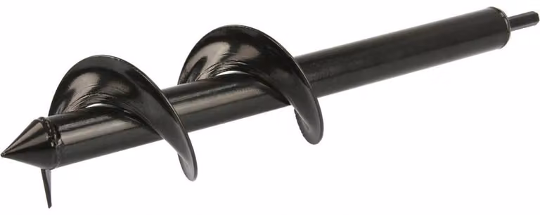LUXTOM | Trivella da giardino, 10x60 cm, per trapano, attrezzo da scavo, trivella da giardino