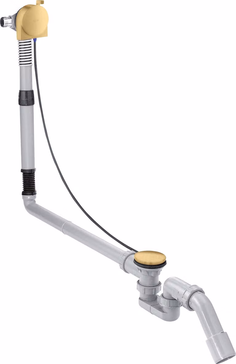 hansgrohe AXOR Flexaplus S set complet, garniture de vidage et de trop-plein, pour baignoires spéciales, 58317250, 58317250