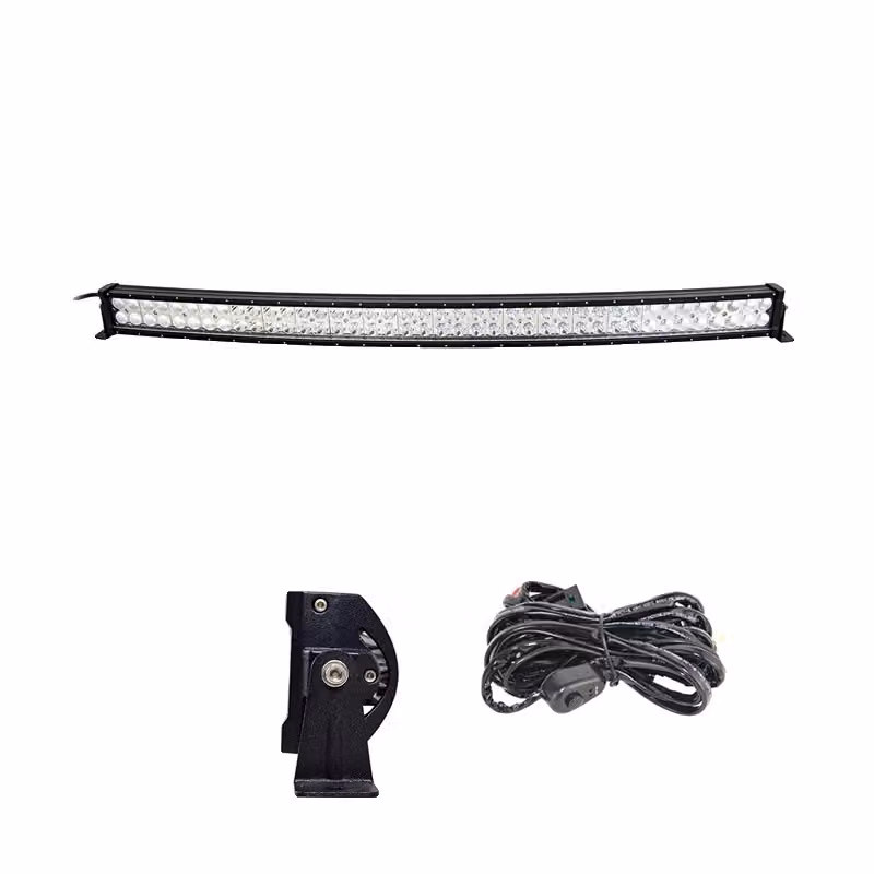 Striscia luminosa LED curva, potenza 300W, struttura robusta, luminosità 6000K, filo da 42 pollici n 07/li/ul/div