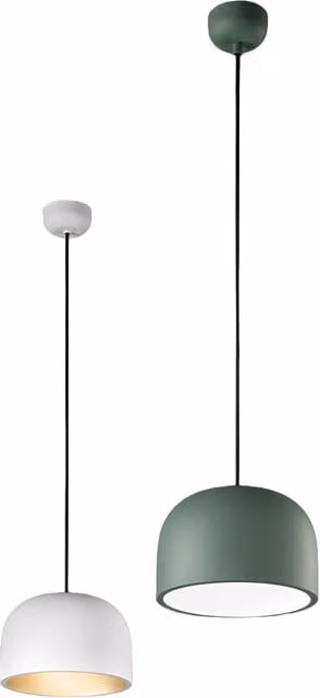 Lampada a sospensione Perenz Yelmo in metallo con altezza regolabile e lampadina sostituibile E27