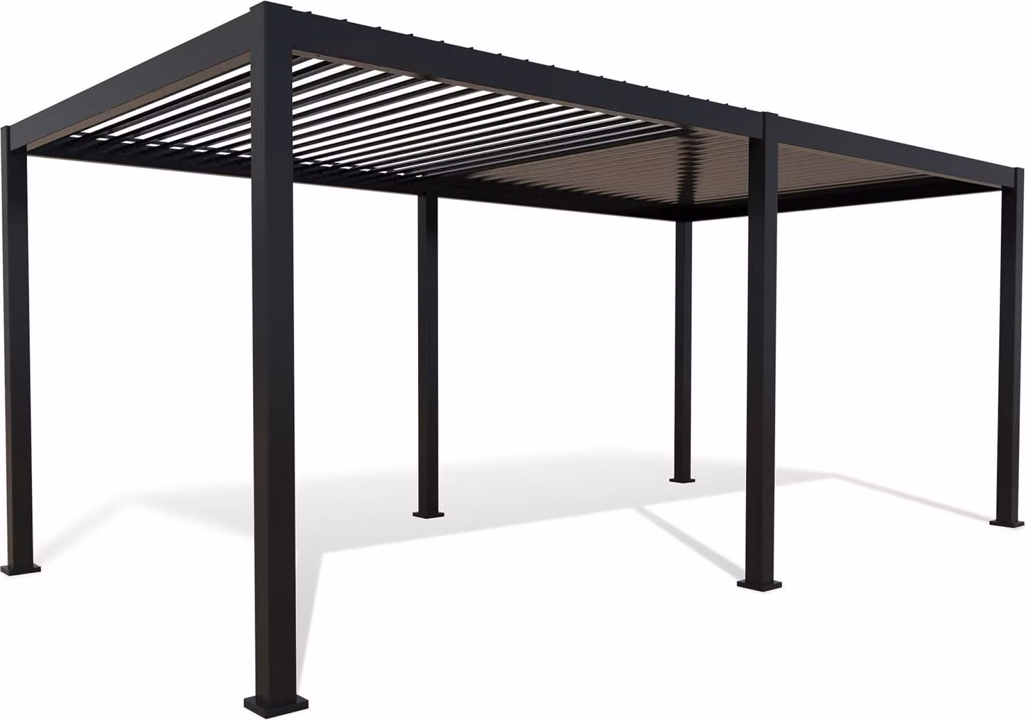 Cadice - Tettoia per patio 360x530x250 cm 1 pezzo