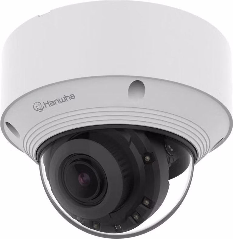 Hanwha Techwin Hanwha Vision QNV-C8083R - Telecamera di videosorveglianza di rete - PTZ - A cupola - Antivandalismo - Colore (giorno e notte)