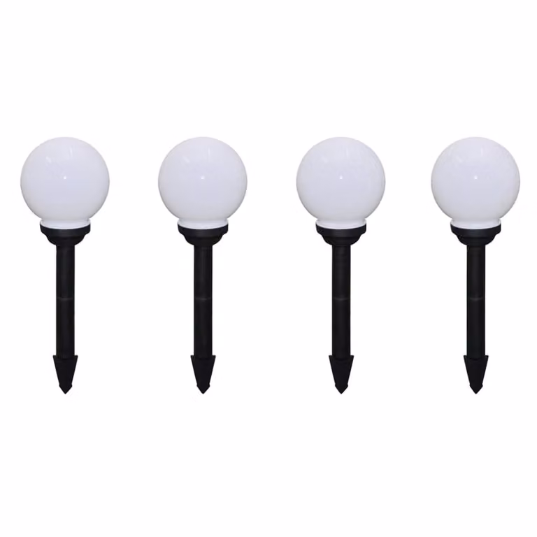 Lampade da Sentiero 8 pz LED 15 cm con Picchetto