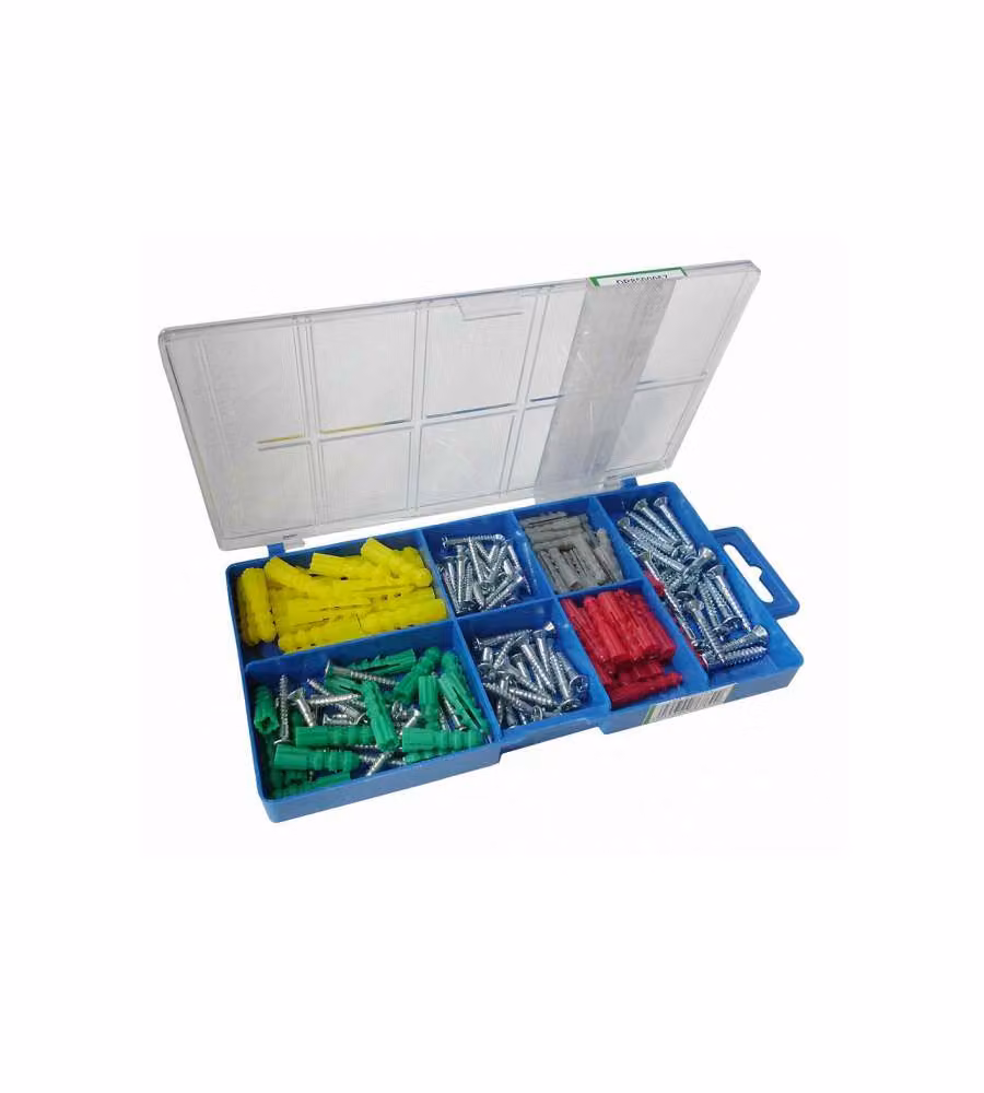 Assortimento viti e tasselli 160 pz.