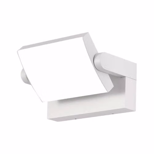 Lampada LED da Muro Rettangolare 17W 120LM/W Colore Bianco Ruotabile 3000K IP65