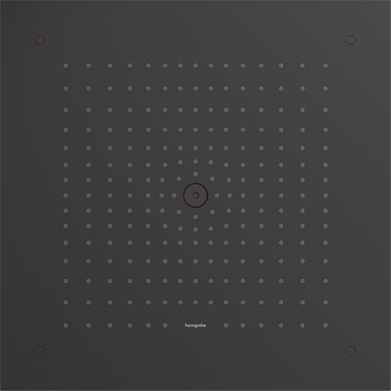 hansgrohe Raindance E Douche de tête, carrée 400x400mm, 1jet, intégrée au plafond, 26252340, 26252340