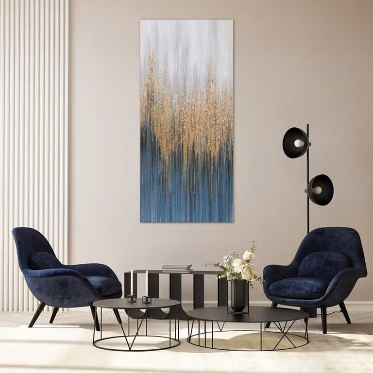 Quadro High Blue Art Agave Quadri