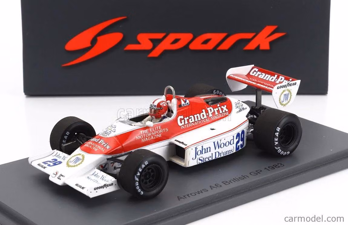 F1 A6 29, 1983. Accessori per modellismo