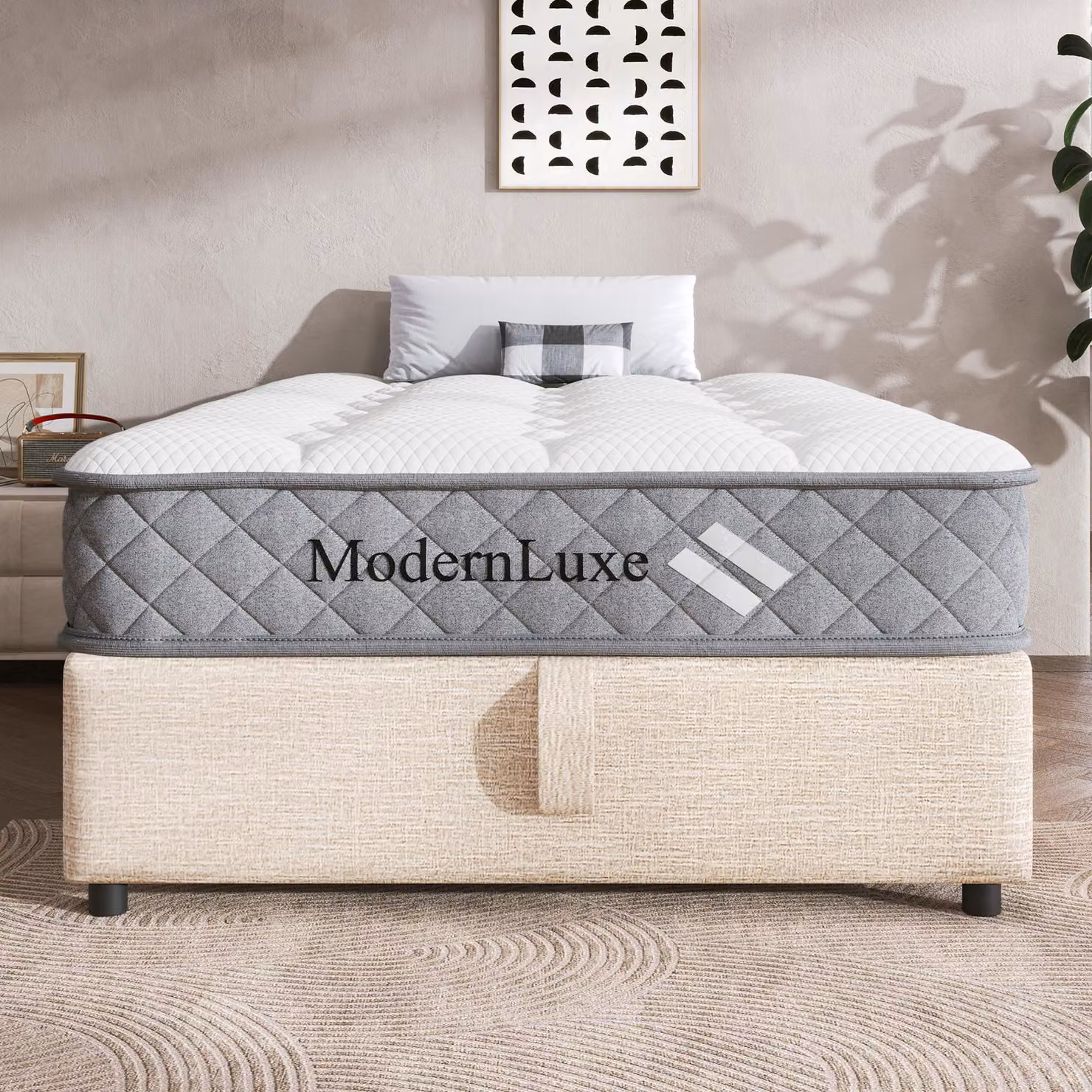 Materasso ortopedico in schiuma fredda 90x200 cm, 7 zone, H3, altezza 20 cm