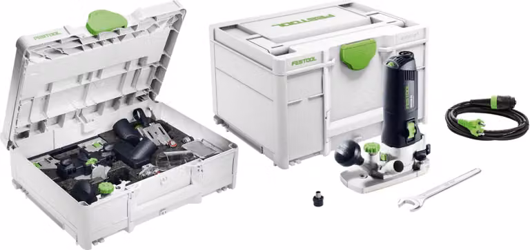 Modulo Festool MFK 700 EQ-Plus Fresatrice per bordi 720 Watt 8 mm + set di accessori + Systainer