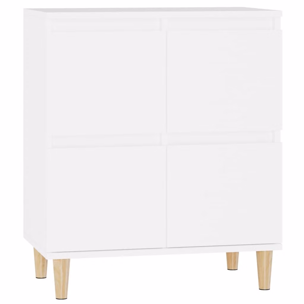Credenza Bianca 60x35x70 cm in Legno Multistrato