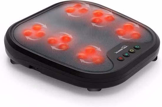 Apparete di massaggi per piedi Shiatsu con funzione di calore - 18 teste di massaggi per piedi - apparete di massaggi per piedi elettrici per rilassamento - regali per uomini - con modello 1 - modello 2 Apparete di massaggi per piedi elettrici