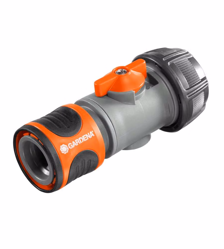 Gardena Regolatore Aqua-Stop 3/4" Arancione per Tubo Giardino